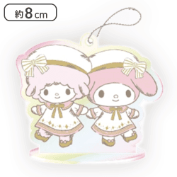 【マイメロディ×マイスウィートピアノ】マイメロディ・クロミ　クリアスタンド　オーロラVer.