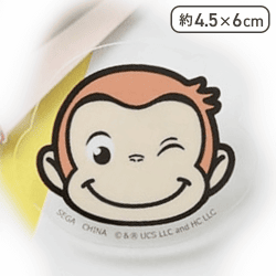 【ウインク】おさるのジョージ アクリルクリップ