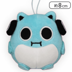 【まがおモグモグ】ブルーハムハム まんまるモグモグマスコット