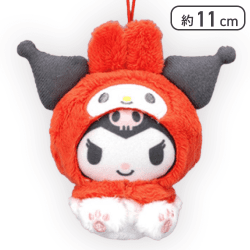 【クロミ(マイメロディ)】マイメロディ・クロミ きぐるみフレンズマスコット