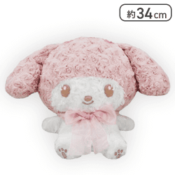 【マイメロディ】マイメロディ・クロミ はんなり桜色BIGぬいぐるみ-マイメロディ・クロミ-