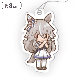 【ワンダーアキュート】ウマ娘 プリティーダービー ふわぷち アクリルキーチェーンVol.1