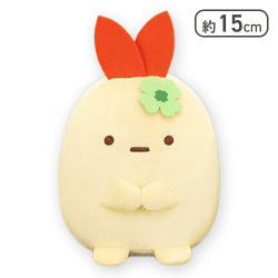 【えびふらいのしっぽ】すみっコぐらし みにっコもちもちぬいぐるみ