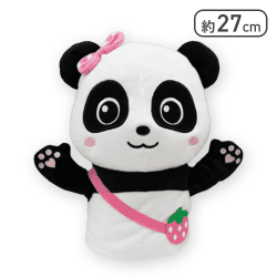 【ミュウミュウ(ピンク)】BabyBus パペットぬいぐるみBIG