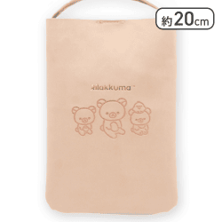 【ピンク】リラックマ NEW BASIC RILAKKUMA レザー風スクエアショルダーバッグ