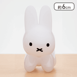 【ホワイト】ブルーナアニマル アクリルフィギュア うさぎ