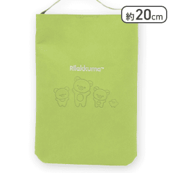 【グリーン】リラックマ NEW BASIC RILAKKUMA レザー風スクエアショルダーバッグ