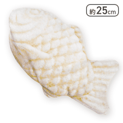 【白たいやき】FANS ピチピチ動く！たいやきぬいぐるみ