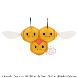 【ミツハニー】ポケットモンスター もふぐっとぬいぐるみ-ミツハニー・シキジカ(はるのすがた)-