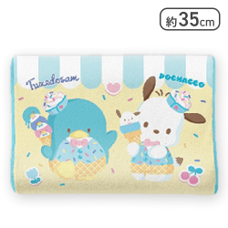 【タキシードサム&ポチャッコ】サンリオキャラクターズ アイスクリームパーラー低反発まくら