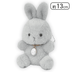 【パール(6月)】Happy Birthcolor Pastel Rabbit -Oval-