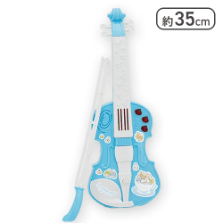 【ブルー】すみっコぐらし ふしぎなうさぎのおにわ バイオリンおもちゃ