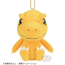 【アグモン】デジモンアドベンチャー カバンに付けられるぬいぐるみ-2024年-vol.1