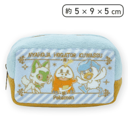 【3匹】ポケットモンスターミニポーチ