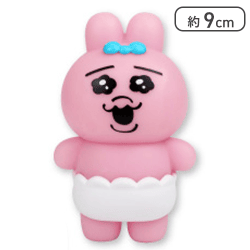【単品配送不可】【ノーマル】おぱんちゅうさぎ ミニソフビフィギュア