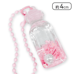 【ライトピンク】ハーバリウム風フラワーミニボトル