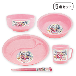 わんだふるぷりきゅあ！食器5点セット
