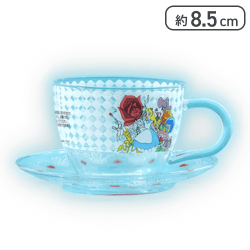 【アリス(ホワイト)】不思議の国のアリス 【FDT】アリスのスイーツパーティ ガラスのティーカップ