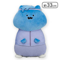 【猫さん】お文具といっしょ アイドルになりきりぬいぐるみBIG