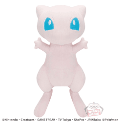【ミュウ】ポケットモンスター めちゃもふぐっと カラーセレクションぬいぐるみ-pink-