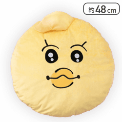 【きみまろ】んぽちゃむ フェイスBIGクッション