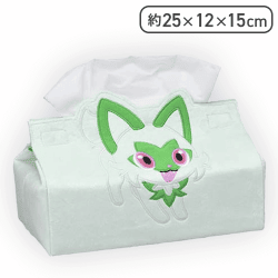 【ニャオハ】ポケットモンスター プレミアムティッシュボックスカバー -ニャオハ/ホゲータ/クワッス- Vol.2