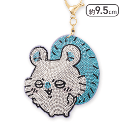 【モモンガ】ちいかわ ラインストーンマスコットキーホルダー