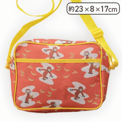 【レッド(バナナ)】おさるのジョージ プレミアムショルダーバッグ