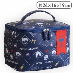 【ネイビー】名探偵コナン プレミアムバニティポーチ2024