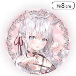 【ネコミミ】時々ボソッとロシア語でデレる隣のアーリャさん ホログラム缶バッジ