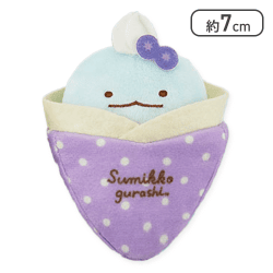 【とかげ】すみっコぐらし クレープになりきりマスコットキーチェーン