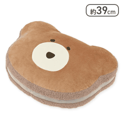 【モカ】ほっこりモコモカ もちもちマカロンクッションXL