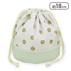 【キイロイトリ】リラックマ NEW BASIC RILAKKUMA 巾着ポーチ