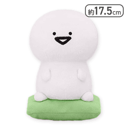 【お文具さん】お文具といっしょ クッションにおすわりぬいぐるみ