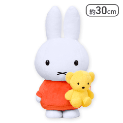 【ブルーナレッド】ミッフィー withぬいぐるみ くまちゃん