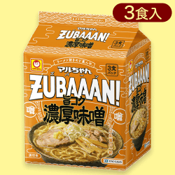 【濃厚味噌】マルちゃんZUBAAAN※賞味期限:2024/11/01