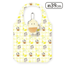 【牡蠣&レモン】求心フレンズ 牡蠣&ホタテ ぬいぐるみエコバッグ