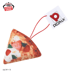 【マルゲリータビアンカ】PIZZA-LA ピザぬいぐるみマスコット