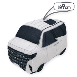 【アルファード(ホワイト)】トヨタアルファード＆ランドクルーザーマスコットぬいぐるみ