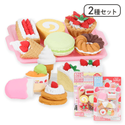 おもしろ消しゴム　ケーキ&デザート