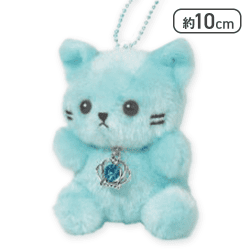 【単品配送不可】【アクアマリン(3月)】Happy Birthcolor Pastel Cat -Crown-