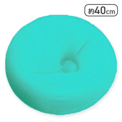 【ミント】KELLYラウンドクッション４