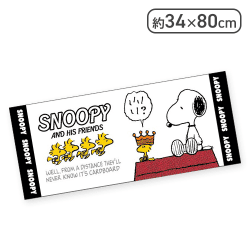 【単品配送不可】【ホワイト(スヌーピー&ウッドストック)】スヌーピーフェイスタオル２