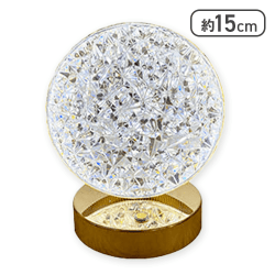 【満月】充電式キラキラムーンライト