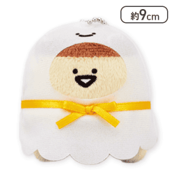 【プリンさん】お文具といっしょ てるてる坊主マスコットキーチェーン