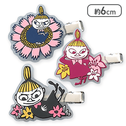 【リトルミイセット】ムーミン クリアラバー前髪クリップ