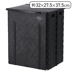 フォールディングストレージスツール　ＳＴ０４　ＢＫ