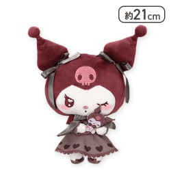 【クロミ(ブラウン)】マイメロディ・クロミ うるうるハートぬいぐるみ