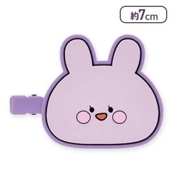 【単品配送不可】【あねみみちゃん(口開け)】あさみみちゃん ラバー前髪クリップ