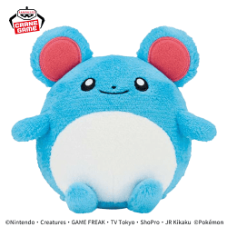 【マリル】ポケットモンスター やさしいきもちぬいぐるみ-コダック・マリル・タマザラシ-